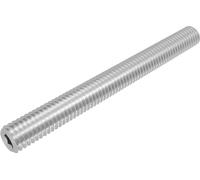 SECCARO Vis sans tête avec tranchant annulaire M6 x 60 mm, acier inoxydable V2A VA A2, DIN 916 / ISO 4029, six pans creux, 20 pièces
