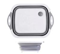 Secchio Pieghevole Portable - Panier de lavage avec tag et scarico rapide, matériau durevole, conservation facile | Applicazione per Cucina Bagno Pulizia Alimenti