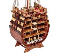 OcCre - Bateau bois à construire Section de Sanctissime Trinidad (OC16800)