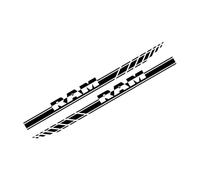 SECDRPOQA Autocollant décoratif en Vinyle pour Voiture, pour Dodge RAM 1500 2500 3500 Rebel Pickup, Autocollants pour Jupes latérales de portière, Accessoires de réglage Automatique