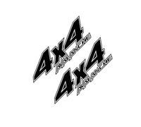 SECDRPOQA Autocollant latéral arrière de Pick-up, pour Chevrolet Avalanche Truck Graphic 4x4, décalcomanies décoratives en Vinyle pour Voiture, Accessoires de réglage Automatique