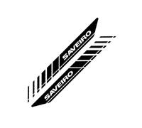 SECDRPOQA Autocollants de Voiture, pour VW Volkswagen Saveiro Pickup, Autocollant latéral de Coffre arrière, Camion, Vinyle Graphique, décoration personnalisée, Accessoires Automobiles