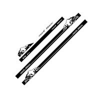 SECDRPOQA Autocollants décoratifs Mont Blanc pour Voiture, pour Volkswagen VW Multivan Transporter T4 T5 California T6 30 Van Canper Decals Tuning Accessories