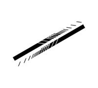 SECDRPOQA Autocollants en Vinyle pour portières latérales de Voiture, Bandes décoratives extérieures, Accessoires Automobiles, pour Audi TT 8N MK1 MK2 8J Coupé MK3 8S Roadster TFSI