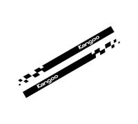 SECDRPOQA Autocollants latéraux de portière de Voiture, pour Renault Kangoo 1 2 3 4x4 MK1 MK2 MK3, Accessoires de réglage Automatique, Graphiques de Fourgon, Autocollants en Vinyle de Sport de Course