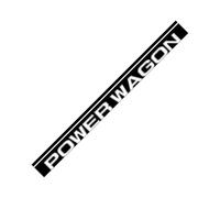 SECDRPOQA Autocollants pour hayon arrière de Pick-up, pour Dodge Ram 1500 2500 Rebel Truck Graphic Power Wagon, Couverture de Lettre personnalisée en Vinyle, Accessoires Automobiles