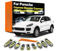 SECDRPOQA Kit d’éclairage de Carte de dôme intérieur à Ampoule LED, pour Porsche Cayenne Panamera Macan Boxster Cayman 986 987 911 964 993 996 997