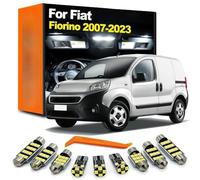 SECDRPOQA Kit d’éclairage de Carte de dôme intérieur à LED, pour Fiat Fiorino Qubo 2007-2018 2019 2020 2021 2022 2023