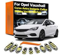 SECDRPOQA Kit d’éclairage intérieur LED. pour Opel Opel Opel Corsa D E Astra G H J K Mokka Insignia Vectra Zafira A B C Meriva Signum Agila