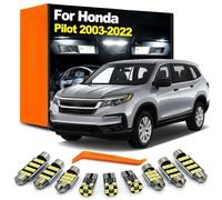SECDRPOQA Kit d'ampoules de Lecture LED pour intérieur de Voiture, pour Honda Pilot 2003, 2005, 2015, 2016, 2017, 2018, 2019, 2020, 2021, 2022, Accessoires