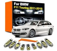 SECDRPOQA Kit d'ampoules LED d'intérieur 21 pièces, pour BMW Série 5 F11 Touring 525 528 530 535 2011 2012 2013 2014 2015 2016, Accessoires