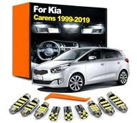 SECDRPOQA Kit d'ampoules LED pour éclairage intérieur, dôme, Coffre, Plaque de Lecture, pour Kia Carens 1999-2013, 2014, 2015, 2016, 2017, 2018, 2019, Accessoires