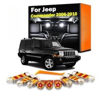 SECDRPOQA Kit d'ampoules LED pour plafonnier intérieur, 14 pièces, pour Jeep Commander 2006 2007 2008 2009 2010, Accessoires de Voiture