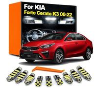SECDRPOQA Kit d'ampoules LED pour plafonnier intérieur, éclairage de Plaque d'immatriculation, pour Kia Cerato Forte K3 2000-2019 2020 2021 2022 2023, Accessoires de Voiture