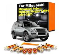 SECDRPOQA Kit de Lampe de Lecture à Ampoule LED 11 pièces, pour Mitsubishi Pajero Montero Shogun 4 MK4 2007-2020 2021 2022 2023 Accessoires intérieurs
