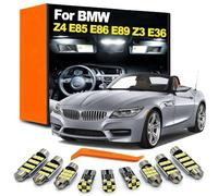 SECDRPOQA Kit d'éclairage intérieur à LED pour Coffre et Porte de Carte, pour BMW Z3 E36 Z4 E85 E86 Z4 E89 1995-2017, Lampe de boîte à Gants, Accessoires d'ampoule de Voiture
