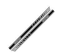 SECDRPOQA Lot de 2 Autocollants décoratifs en Vinyle pour portières latérales de Voiture, pour Nissan Qashqai J10 J11, Accessoires de Modification Automobile