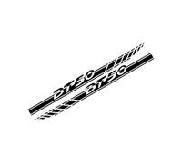 SECDRPOQA Lot de 2 Autocollants latéraux de portière de Voiture, pour Mazda BT50, Pick-up, Rayures Graphiques, Style Vinyle, décoration, Accessoires de réglage Automatique
