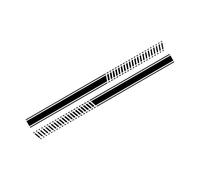 SECDRPOQA Lot de 2 Autocollants latéraux en Vinyle pour Audi A3 8P 8V 8Y S3 RS3 Berline Sportback TFSI TDI
