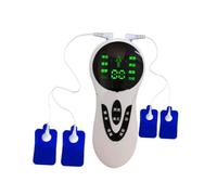 SECFOU 1 Ensemble Massage Cervical Électrique Rechargeable pour Détente Masseur Portable pour Maison Bureau Voyage