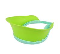 SECFOU 1 Pc de bébé casquette de bain bebe casquette bain bébé bonnet de shampoing pour bébé visière de shampoing bonnet de bonnet de lavage des cheveux Green