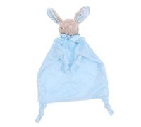SECFOU 1 Pc serviette confort bébé serviettes de bébé couvertures d'animaux jouets bebe toys apaiser une serviette jouet de bébé de dessin animé Matériel de velours de cristal Blue