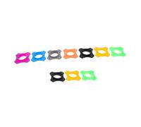 SECFOU 10 Pièces Anneau Antidérapant Silicone pour Microphone Protection de Micro sans Fil Accessoires Ktv Aux Chocs Durable et Pratique