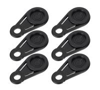 SECFOU 10pcs Clips de Bâche pour Tente en Plastique Robuste, Faciles à Retirer, Accessoires Indispensables pour Camping et Activités en Plein Air