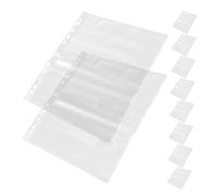 SECFOU 10pièces Pochettes pour Négatifs De Rangement pour Archives Sacs Étanches pour Collecte Protection des Documents Importants
