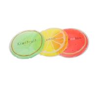 SECFOU 12pièces Packs De Glace Réutilisables Gel De Glace Thérapeutiques Pour Motifs De Fruits Fruits Passion Kiwi Citron Pour Enflure Et La