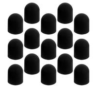 SECFOU 15 Pointes de Stylet en Silicone Conducteur pour Écran Tactile Capacitif 15 Pcs Embouts de Recharge Compatibles Tablettes et Smartphones, Rechange Précis et Solide pour Stylets