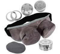 SECFOU 1ensemble Boîte Moxa Portable Résistante avec Ceinture Accessoire de Moxibustion Léger pour Soulagement Cervicales Genoux et Épaules Usage Domestique et Voyage