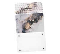 SECFOU 1ensemble Coque Marbre pour avec Clavier Compatible Housse Antidérapante Et Fine pour Ordinateur Portable