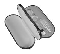 SECFOU 1ensemble Étui à Lunettes Double Couche Boîtier De Rangement Portable Et Polyvalent pour Lunettes De Soleil Vue Design Pratique pour Utilisation Quotidienne Et Voyage