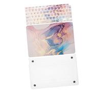 SECFOU 1ensemble Housse Marbre pour Ordinateur Portable Léger Et Élégant avec Ventilation Optimale Installation Facile Accessoire Décoratif pour