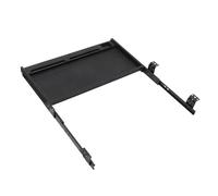 SECFOU 1ensemble Support De Clavier Coulissant Plateau à Glissière sous Bureau pour Clavier Et Souris Rangement Ergonomique pour Bureau à Domicile Professionnel