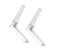 SECFOU 1paire Étagère Murale Inoxydable Pour - Support Extensible Pour Cuisine Rangement Optimisé Antidérapante