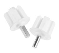 SECFOU 2 Pièces Adaptateur de Manivelle pour Auvent Carré et Rond 70mm en Plastique et Fer, Accessoire Extérieur Résistant la Corrosion pour Terrasse et Jardin