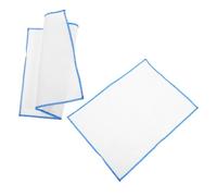 SECFOU 2 Pièces Chiffon de Flûte en Coton Blanc pour Nettoyage Intérieur Facile et Effet de Nettoyage Fin, Accessoires Portables pour Musiciens Professionnels et Étudiants