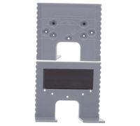SECFOU 2 Pièces Gabarit de Charnière de Porte en Plastique Portable pour Installation Facile, Outil D'aide la Pose Précis pour Charnières de Portes D'armoires Cuisine