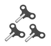 SECFOU 3 pièces e Remontage Horloge Ancienne Métal Clé Remontoir et Anti-Usure Adaptée Aux Horloges Mécaniques Domestiques Outil Pratique et Stable pour Montres à Ressort