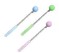 SECFOU 3 pièces Marteau de Massage Manuel Silicone Ergonomique pour Corps et Dos Outil de Massage Pratique pour Usage Domestique Shiatsu Multifonction Couleurs Couleur Couleur Aléatoire