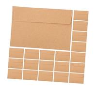 SECFOU 30 Enveloppes Auto-adhésives en Papier Kraft Brun A4 10,8 X 15,9 Cm pour Invitations Mariage, Cartes Vœux et Envoi Photos, Lot de 30 Pièces, Stockage Sécurisé et Style Vintage