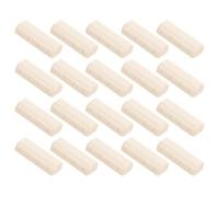 SECFOU 30 Pièces Écrou de Banjo Pré-fendu en Résine Beige pour 4 ou 5 | Frottements et Vibrations, Overtones Plus Clairs, Installation Simple, Pièce de Remplacement