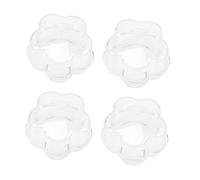 SECFOU 4pièces Couvre- De Cuisinière Transparent Pour Garçon Fille Sécurisée Des Boutons De Four Garde Anti- Pour Sécurité Infantile Accessoire Pratique Pour Prévenir Les Risques