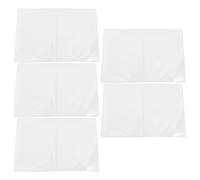 SECFOU 5 Pièces Protège-cahier Résistant à L'usure et Facile à Nettoyer en Pvc Transparent A5 Housse Minimaliste pour Carnet de Croquis et Bande Dessinée, pour Usage Quotidien et Voyage