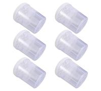 SECFOU 6 Pièces Boîte Déshumidificatrice avec Fonction Polyvalente Ronde Réutilisable en Plastique Blanc pour-sol et Dortoir