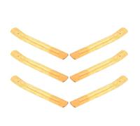 SECFOU 6 Pièces Porte-Parfum Support Décoratif en Bois Moderne Base Basse Stable et Trous pour Bâtons pour Contemplation et Bureau