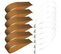 SECFOU 6pcs Élément Chauffant de Scelleuse en Fil Rond 2mm pour Machine à Sceller Paquet Plastiques Argenté Rapide et Sûr pour Emballage