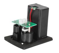 SECFOU 9v Boîte à Batterie Plastique pour Guitare De Remplacement pour Pick-up De Basse Et Guitare Installation Facile Et